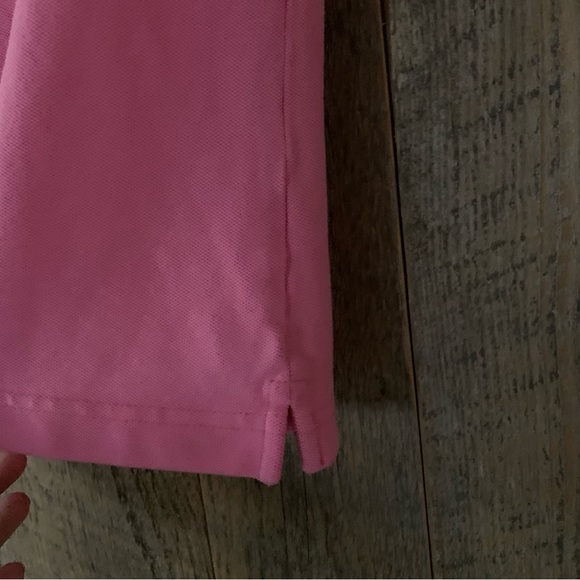 Women’s XS LILLY PULITZER Bright Pink Piqué Cotton Short Sleeve Polo Shirt EXC - Picture 5 of 11